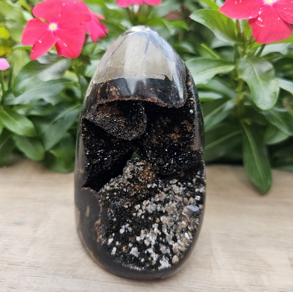 Septarian Crystal Dragon Egg